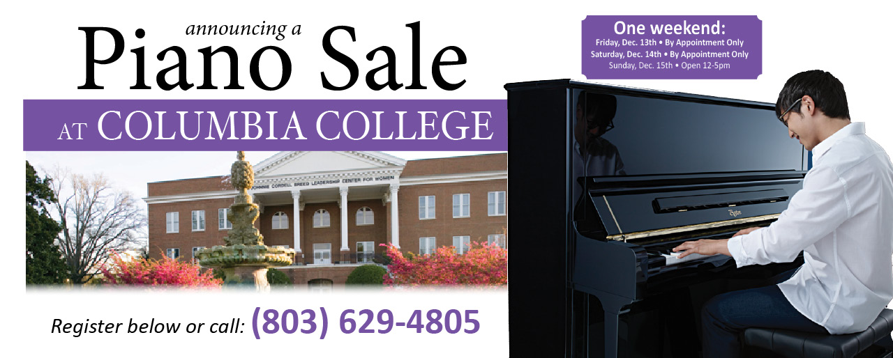 Columbia College Piano Sale